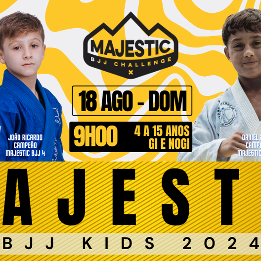 P2102-MAJESTIC BJJ KIDS 2 - EDICAO