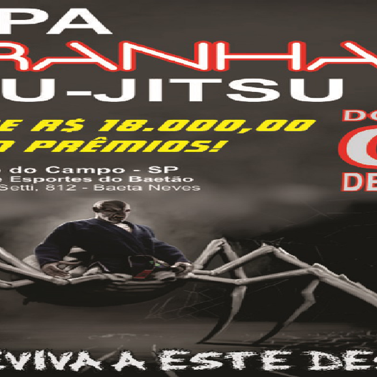 P0567-COPA ARANHA DE JIU JITSU 1 - EDICAO