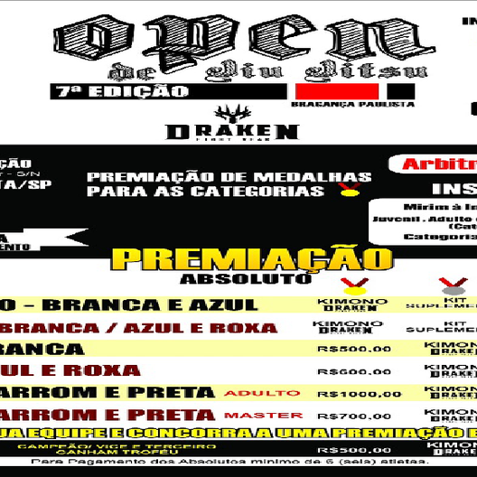 P0358-OPEN JIU JITSU BRAGANCA PAULISTA 7 - EDICAO