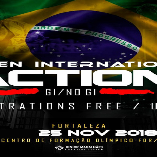 P0812-I OPEN INTERNATIONAL ACTION GI/NOGI - UAEJJF/ SELETIVA 2019 1 - EDICAO