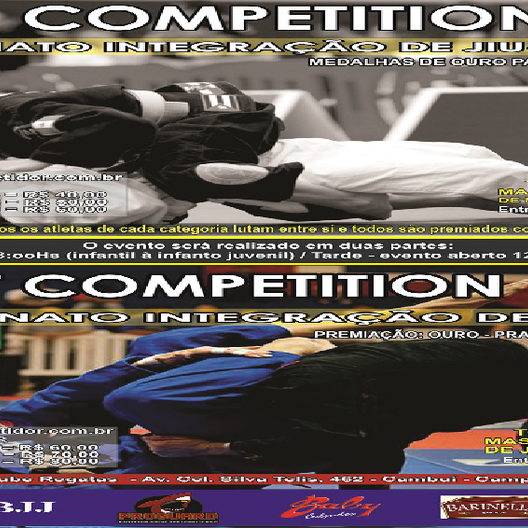 P0354-CAMPEONATO INTEGRACAO DE JIU JITSU 1 - EDICAO