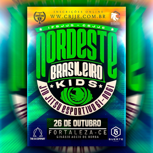 P2365-NORDESTE BRASILEIRO CBJJE - KIDS 2025 - EDICAO