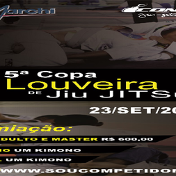 P0774-COPA LOUVEIRA DE JIU-JITSU ### 5 - EDICAO