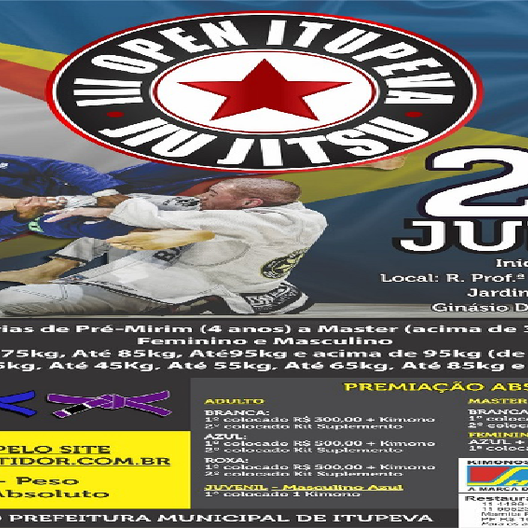 P0992-OPEN ITUPEVA DE JIU-JITSU III - EDICAO