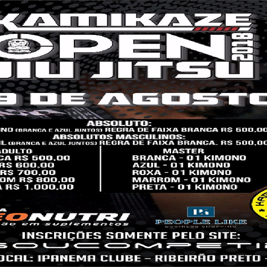 P0711-KAMIKAZE OPEN JIU-JITSU 2018 - EDICAO