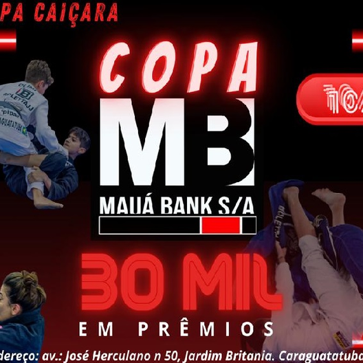 P1974-COPA MB MAUA BANK DE JIU-JITSU 1ª - EDICAO