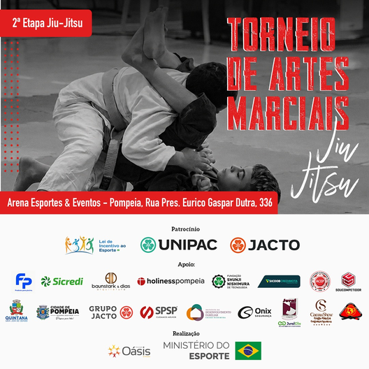 P2830-TORNEIO DE ARTES MARCIAIS JIU-JITSU 2 - ETAPA