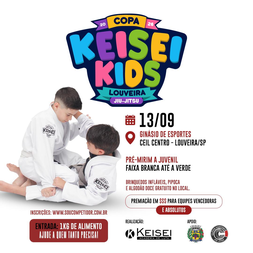 P2787-COPA KEISEI LOUVEIRA KIDS DE JIU JITSU 1 - EDICAO