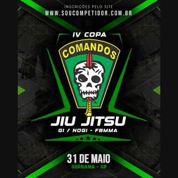 P2668-IV COPA COMANDOS DE JIU-JITSU FBMMA 2026 - EDICAO