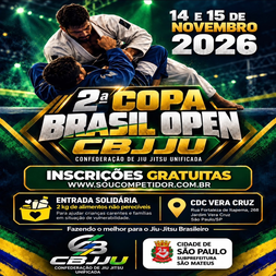 P2891-2ª COPA BRASIL OPEN - CBJJU 2026 - EDICAO