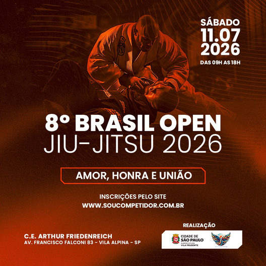P2773-8º BRASIL OPEN BJJ 2026 - EDICAO