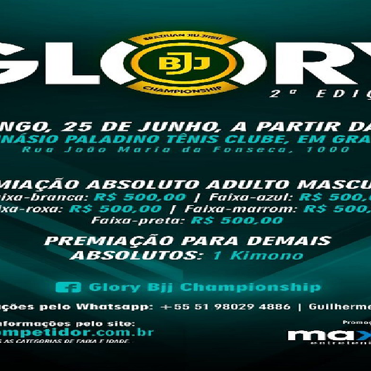 P0428-GLORY BJJ CUP 2 - EDICAO
