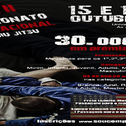 P0217-XVII CAMPEONATO INTERNACIONAL DE JIU JITSU XVII - EDICAO