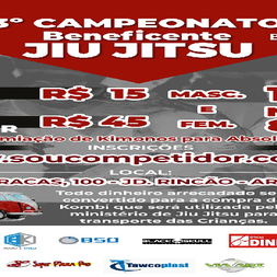 P0800-3º CAMPEONATO BENEFICENTE DE JIU-JITSU 3 - EDICAO