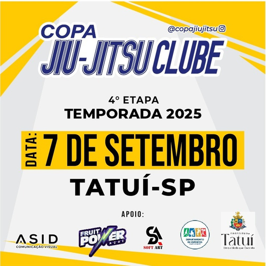 P2426-COPA JIU-JITSU CLUBE 4 - ETAPA