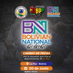 P2687-BOLIVIAN NATIONAL GI E NOGI 2026 - EDICAO