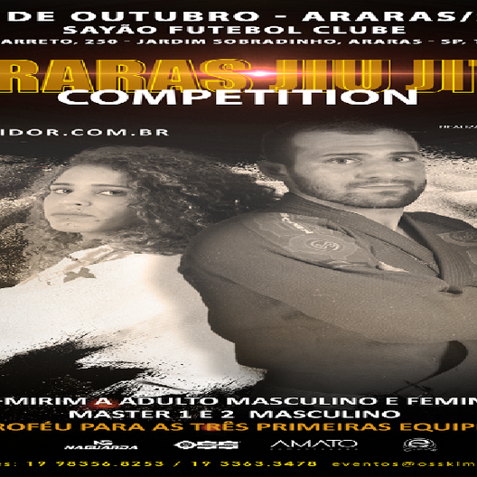 P0735-1º ARARAS JIU-JITSU COMPETITION ### 1 - EDICAO