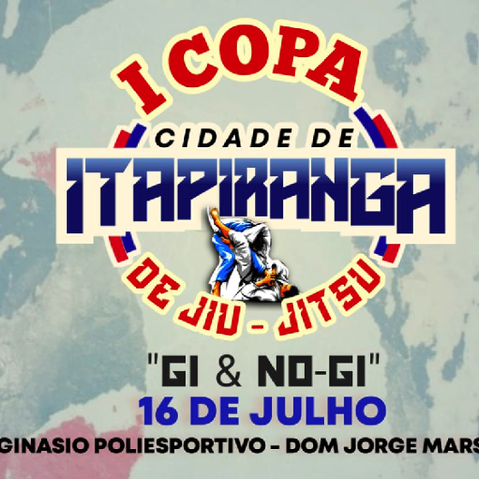 P1796-COPA CIDADE DE ITAPIRANGA DE JIU-JITSU #1 - EDICAO
