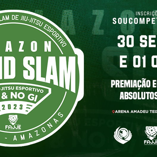 P1817-AMAZON GRAND SLAM DE JIU-JITSU ESPORTIVO GI/NO GI 2023 - EDICAO