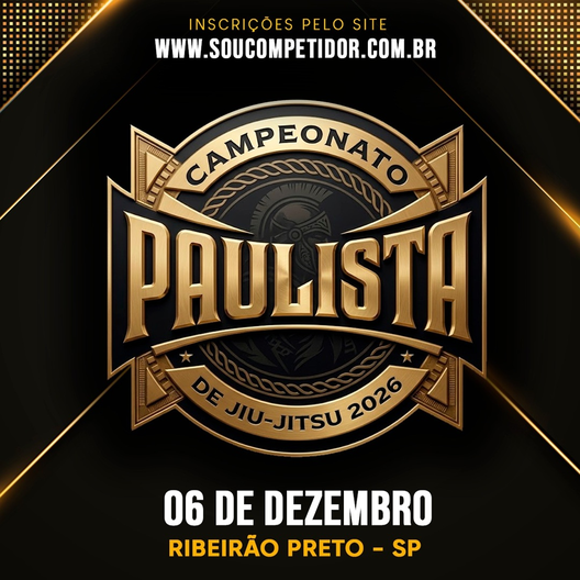 P2871-CAMPEONATO PAULISTA DE JIU JITSU 2026 - EDICAO