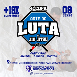 P2270-COPA ARTE DA LUTA DE JIU-JITSU 4 - EDICAO