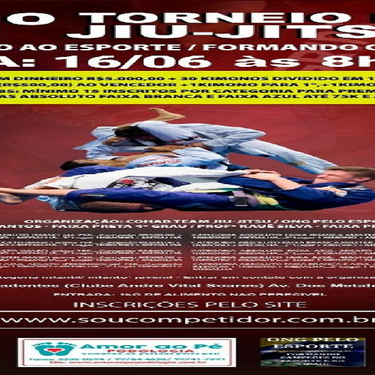 P0983-1º TORNEIO DE JIU-JITSU INCENTIVO AO ESPORTE 1 - EDICAO