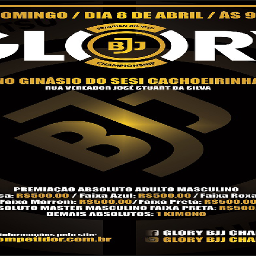 P0660-GLORY BJJ CHAMPIONSHIP 4 - EDICAO