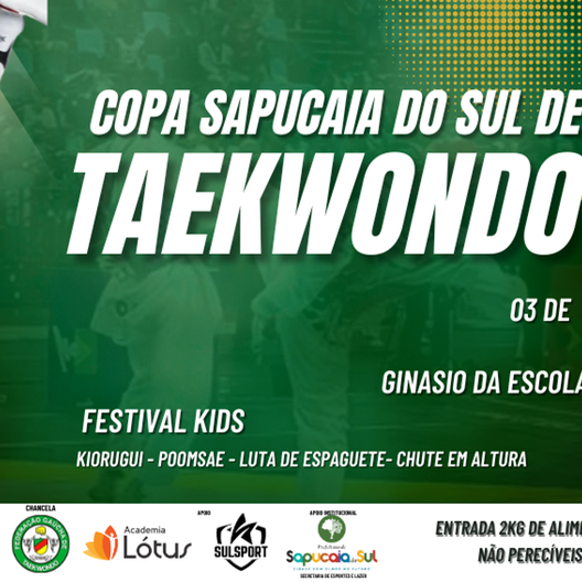 P1941-COPA SAPUCAIA DO SUL DE TAEKWONDO 2023 - EDICAO