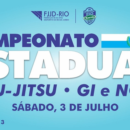 P1301-CAMPEONATO ESTADUAL DE JIU-JITSU (GI & NOGI) 2021 - EDICAO