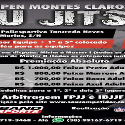 P0262-OPEN MONTES CLAROS DE JIU JITSU 1 - EDICAO