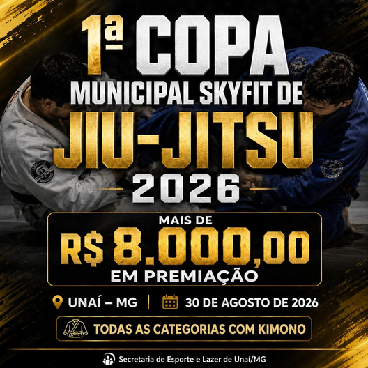 P2780-COPA MUNICIPAL SKYFIT DE JIU-JITSU 1 - EDICAO
