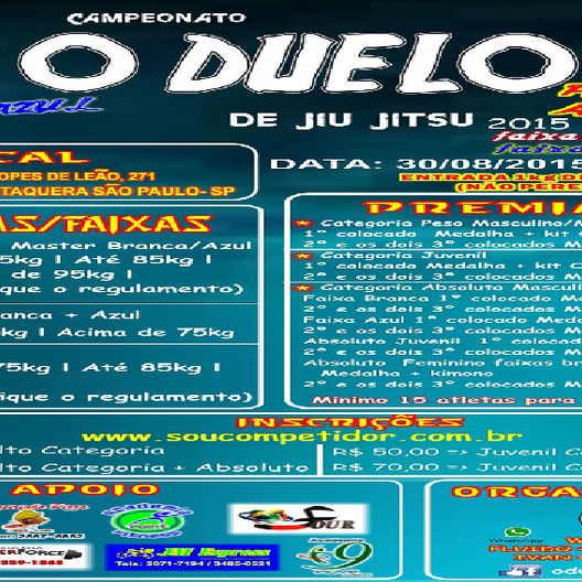 P0141-CAMPEONATO O DUELO DE JIU-JITSU 3 - EDICAO