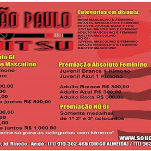 P0122-COPA SAO PAULO DE JIU-JISTU 9 - EDICAO