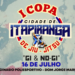 P1796-COPA CIDADE DE ITAPIRANGA DE JIU-JITSU #1 - EDICAO