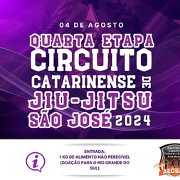 P2130-CIRCUITO CATARINENSE DE JIU-JITSU 4 - ETAPA