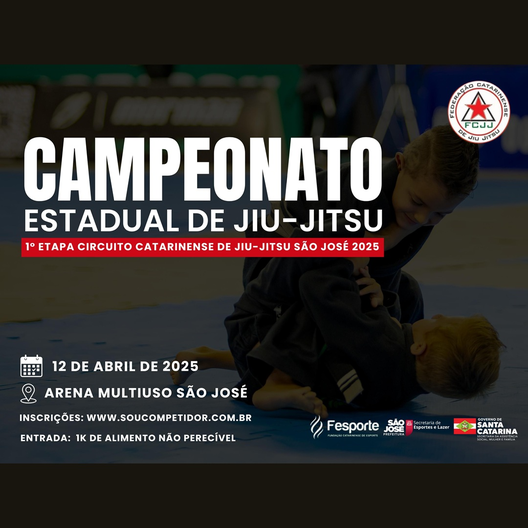 P2293-CAMPEONATO ESTADUAL DE JIU-JITSU FCJJ 2025 1 - ETAPA
