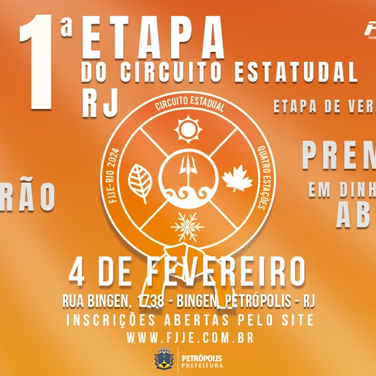 P1957-CIRCUITO ESTADUAL DE JIU-JITSU ESPORTIVO 1 - ETAPA