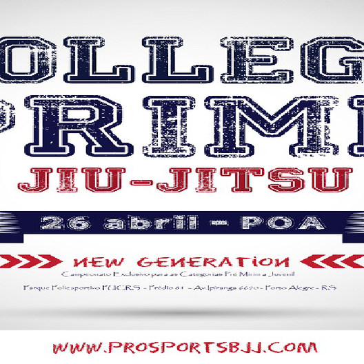 P0110-COLLEGE PRIME JIU JITSU 1 - EDICAO
