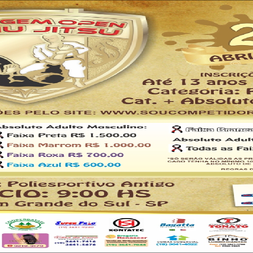 P0013-VARGEM OPEN DE JIU JITSU 1 - EDICAO