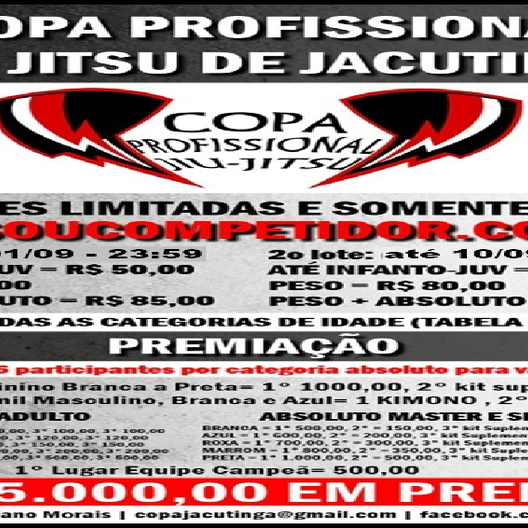 P0032-COPA PROFISSIONAL DE JIU-JITSU DE JACUTINGA-MG 6 - EDICAO