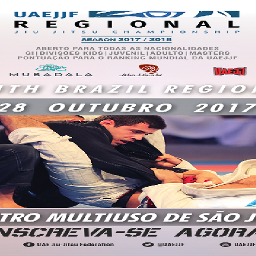 P0534-UAEJJF SOUTH REGIONAL BRAZIL JIU-JITSU CHAMPIONSHIP 2017 - ETAPA
