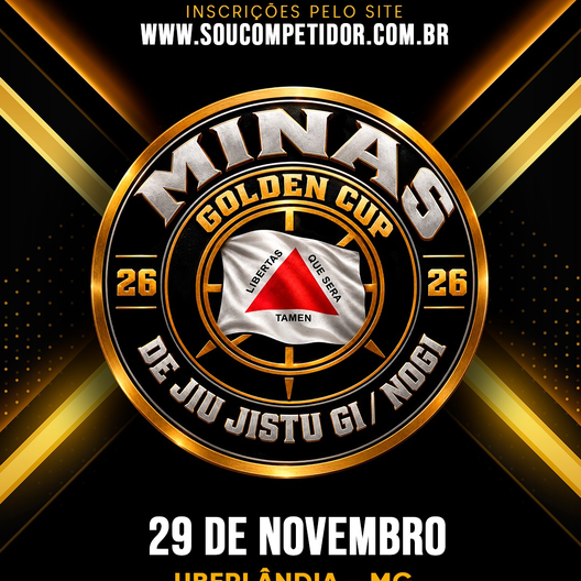 P2869-MINAS GOLDEN CUP DE JIU JITSU - GI /NOGI 2026 - EDICAO