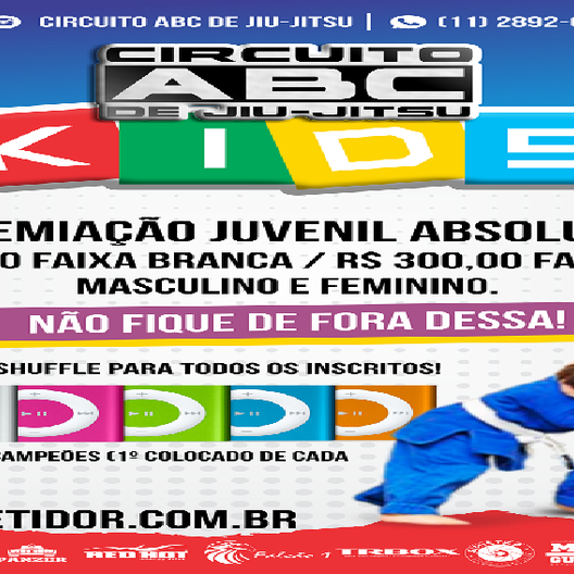 P0463-CIRCUITO ABC DE JIU JITSU KIDS 1ª - EDICAO