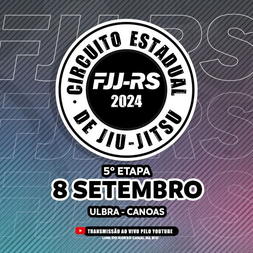 P2165-CIRCUITO ESTADUAL DE JIU-JITSU 2024 FJJ-RS 5ª - ETAPA