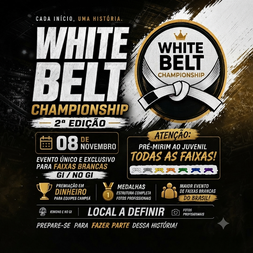 P2807-WHITE BELT CHAMPIONSHIP 2 - EDICAO