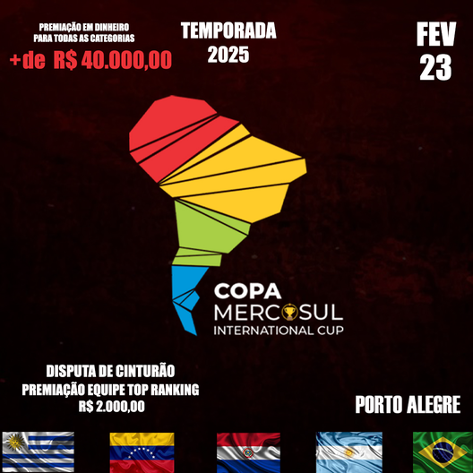 P2209-COPA MERCOSUL INTERNATIONAL CUP 2025 1ª - ETAPA