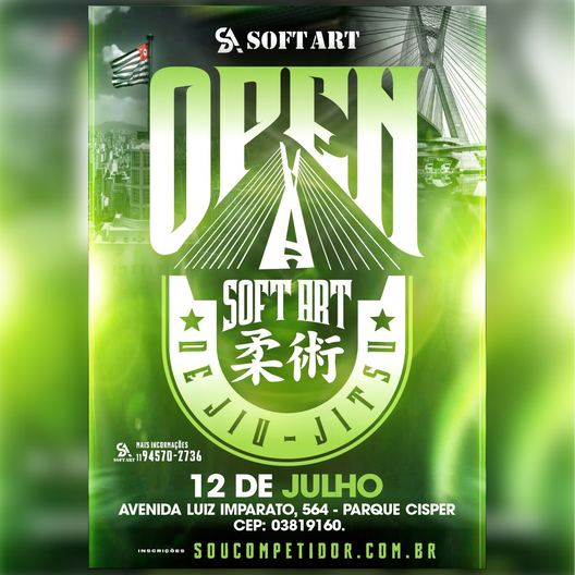 P2335-OPEN SOFT ARTT DE JIU-JITSU 3 - EDICAO