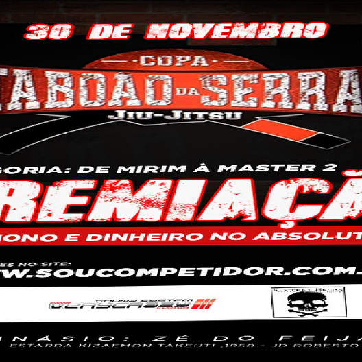P1108-COPA TABOAO DA SERRA DE JIU JITSU 7 - EDICAO