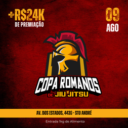 P2400-COPA ROMANOS DE JIU JITSU 5ª - EDICAO