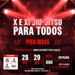 P2245-X E XI JIU-JITSU PARA TODOS PRO MAIS 2024 - EDICAO